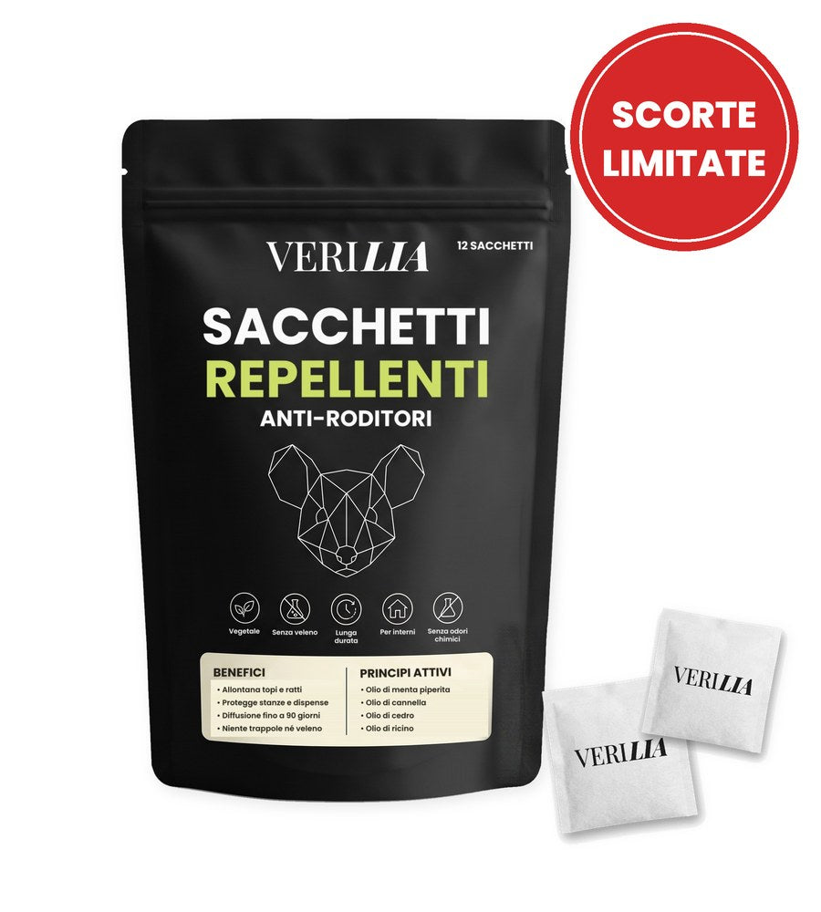 Confezione di sacchetti Verilia, scorte limitate