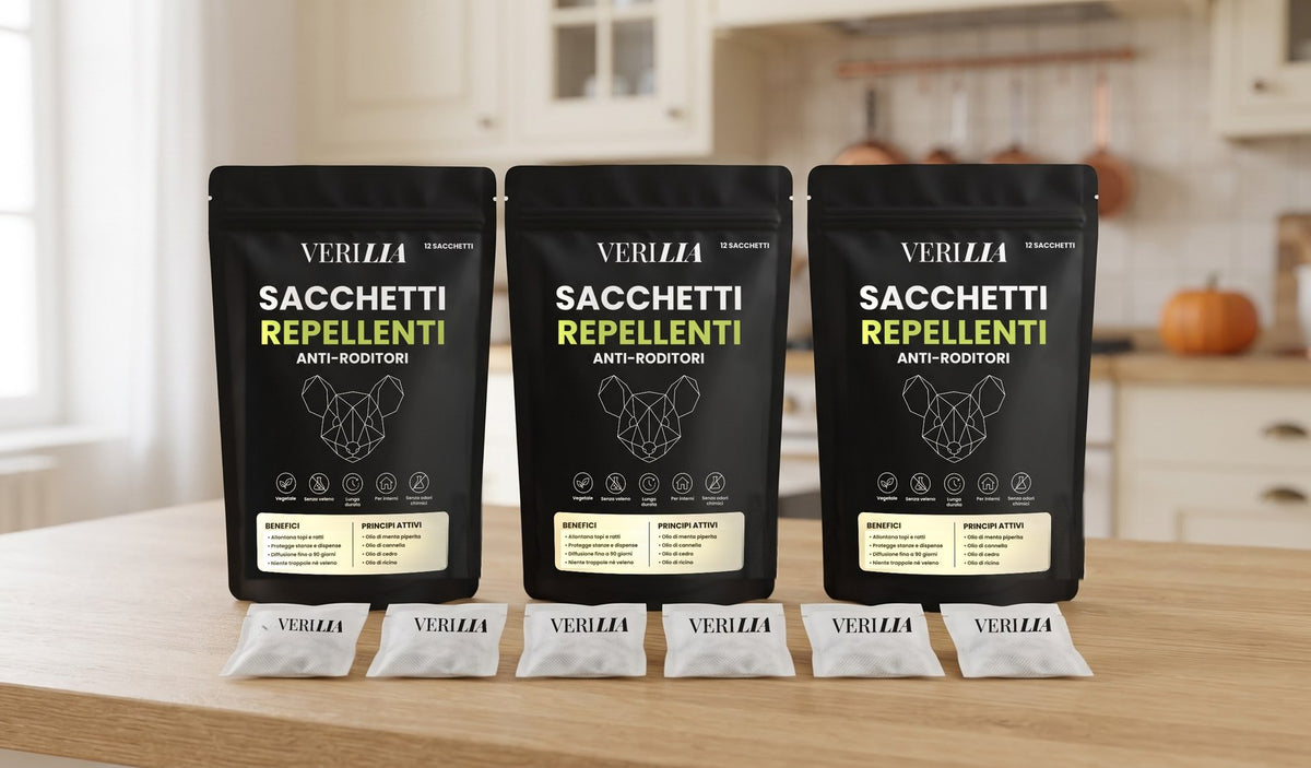 Confezioni di sacchetti repellenti Verilia