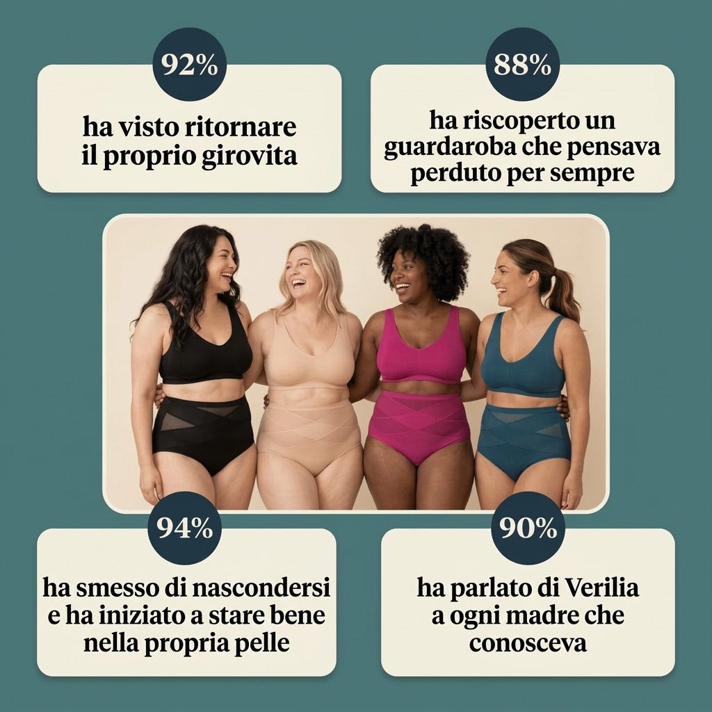 High-waisted postpartum shaping underwear