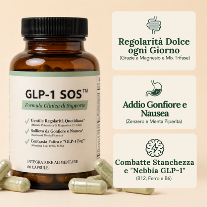GLP-1 SOS™ – Formula Clinica di Supporto