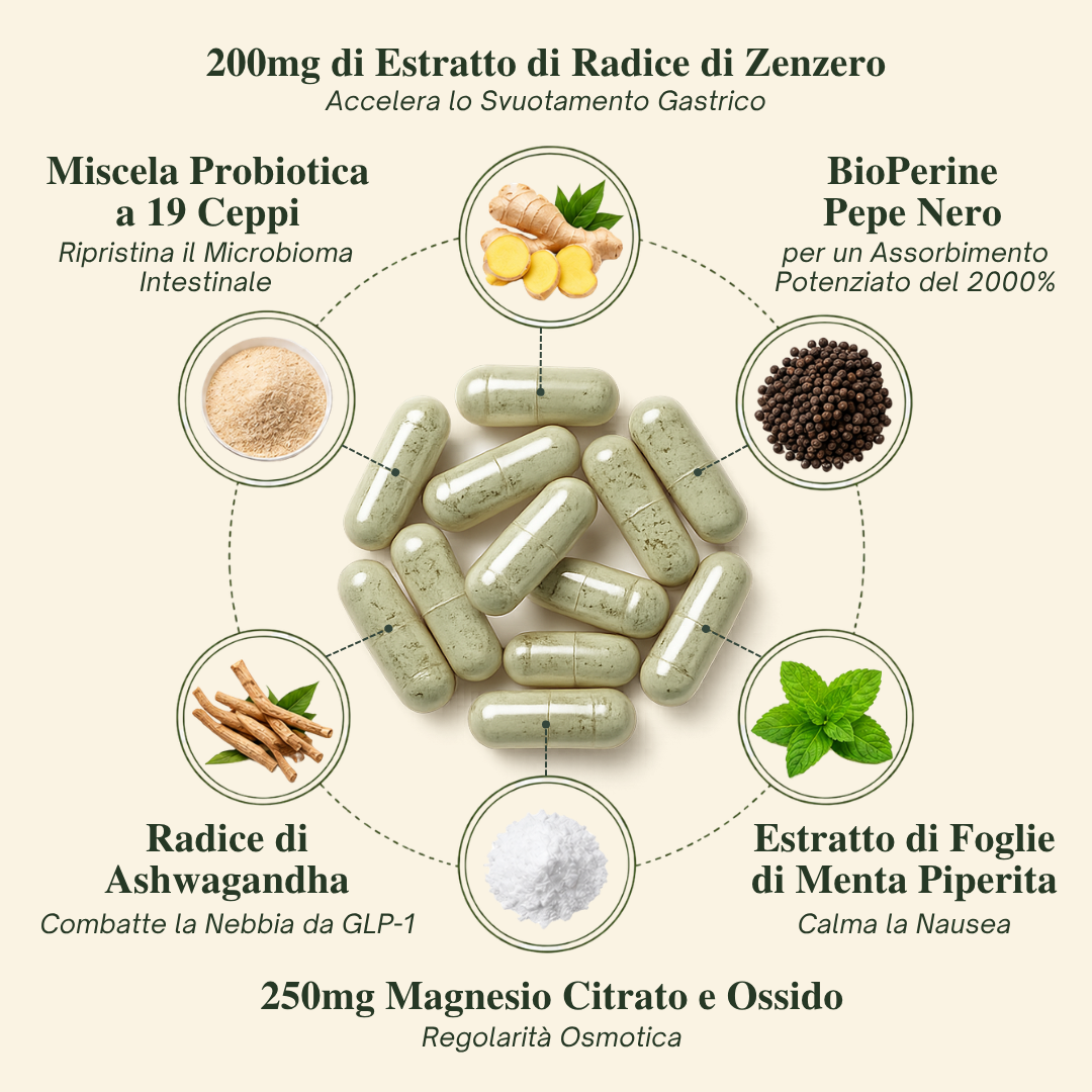 GLP-1 SOS™ – Formula Clinica di Supporto
