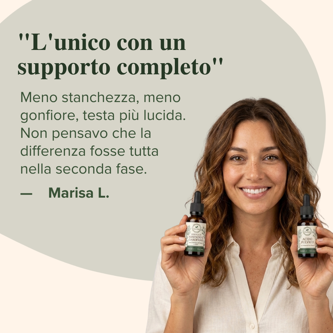 Verilia® GutCleanse – Kit Pulizia Intestinale in 2 Fasi – Detox Naturale a Base di Erbe per un Intestino Più Pulito e Sano