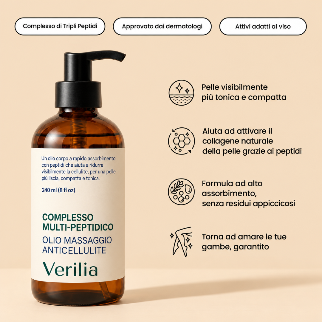 VERILIA BODY Anti-Cellulite Massage Oil