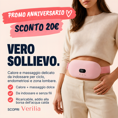 Verilia fascia termica massaggiante