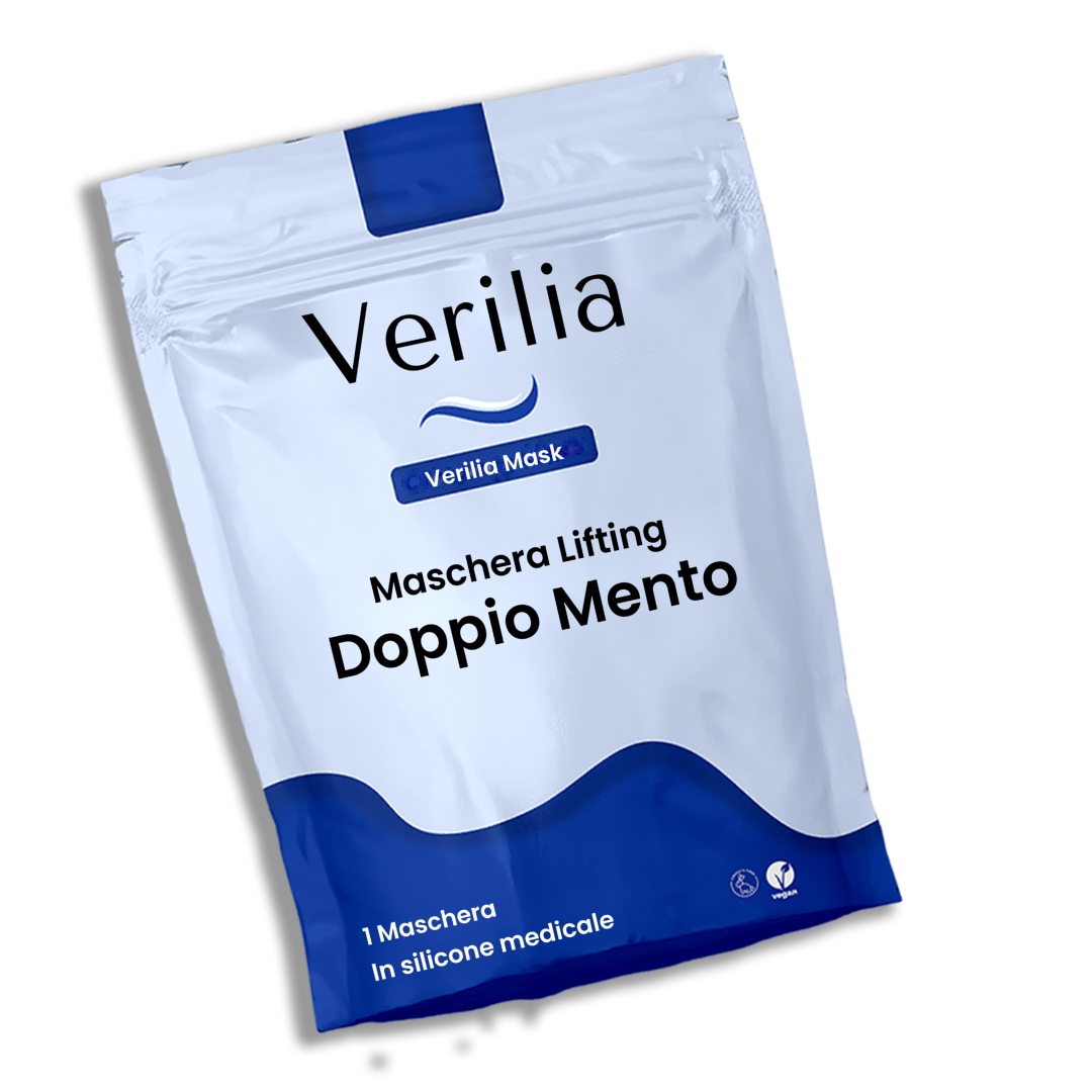 Confezione della maschera lifting per doppio mento Verilia.